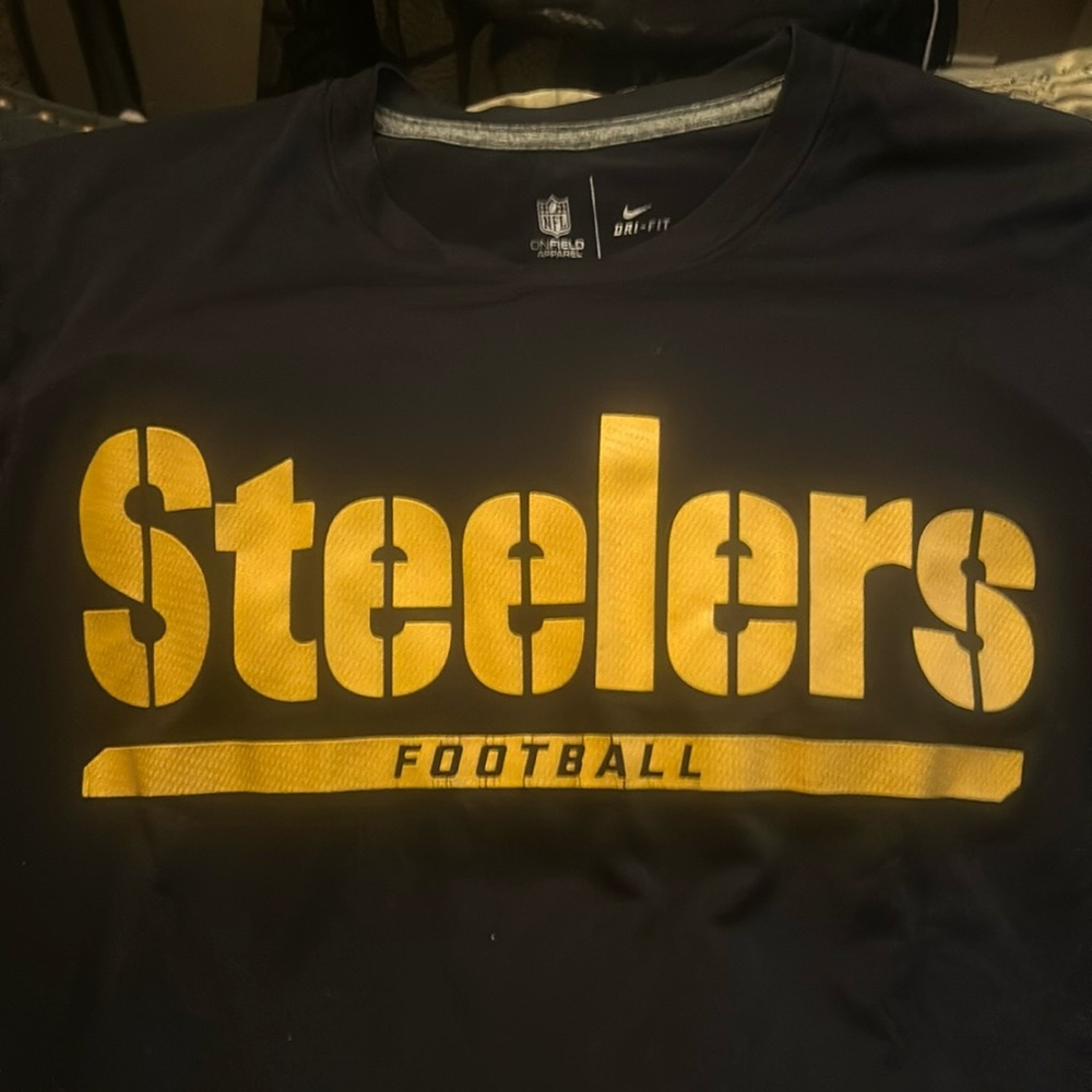 Steelers Football Nike Dri Fit T-Shirt